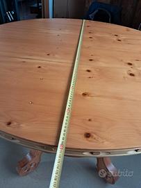 Tavolo rotondo in Pino