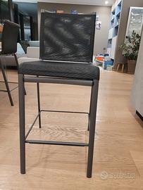 Sgabello Bontempi Net Nero