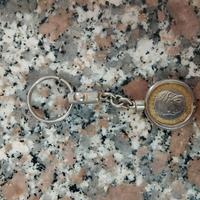 portachiavi a moneta 1000 lire