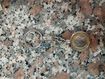 portachiavi a moneta 1000 lire