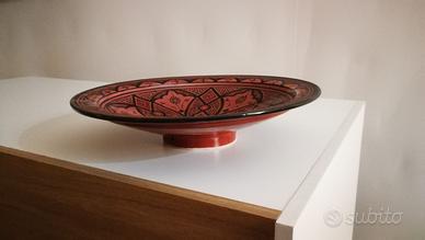 Piatto ceramico marocchino fatto a mano