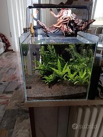 acquario 30 lt componenti separati.