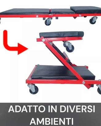 Carrello Sgabello Lettino Sottoauto 2 in 1 da Offi