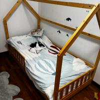 Letto a castello con materasso memory nuovo