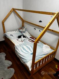 Letto a castello con materasso memory nuovo