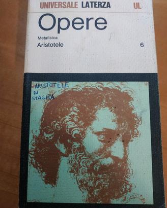 libro OPERE METAFISICA di Aristotele