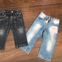 Jeans bambina Jeckerson e Monnalisa Bebè