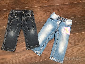 Jeans bambina Jeckerson e Monnalisa Bebè