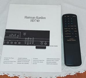 Telecomando per lettore CD Harman Kardon HD740/760