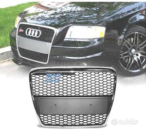 GRIGLIA PER AUDI A6 4F 04-08 LOOK RS6 COLORE ARGEN