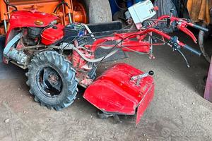 Motocoltivatore nibbi con fresa e aratro 13 cv