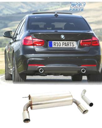 SILENZIATORE DI SCARICO BMW F30 F31 328 430 LOOK M