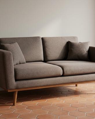 Coppia Divani 2 Posti - Stile Scandinavo - Grigio