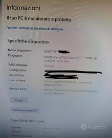Pc Intel E8400 3gh