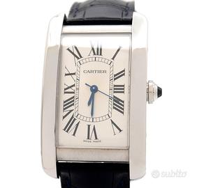 Cartier Tank Americaine 3972 Acciaio Automatic
