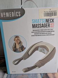 shiatsu neck massager  with heat 