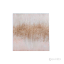 Quadro dorato bianco e rosa,  Maisons Du Monde