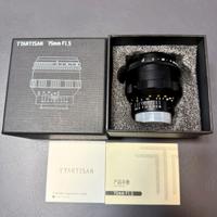 Ttartisan 75mm f1.5 m42