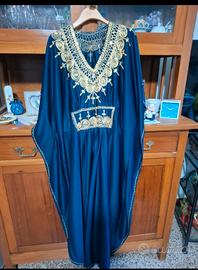 Vestito originale del Marocco  ricamato a  mano 