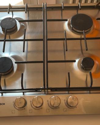 Piano cottura 4 fuochi a gas