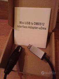 adattatore chiavetta usb -to- DMX