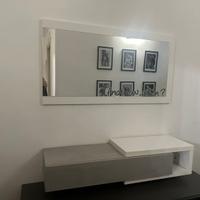 Consolle ingresso con specchio