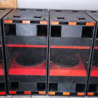 4 Subwoofer 2X18 progetto eighteensound