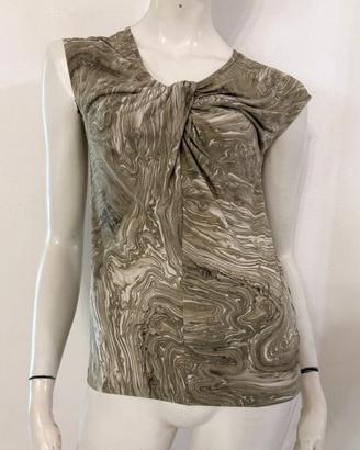 MICHAEL KORS Maglia T-shirt beige fantasia