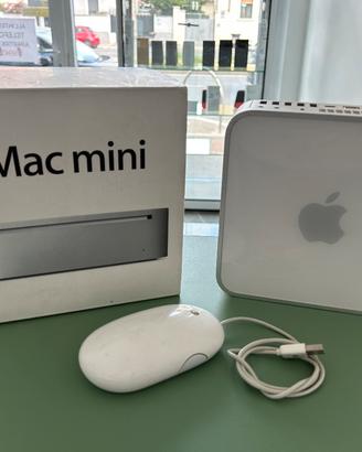 Mac mini con box originale e mouse 
