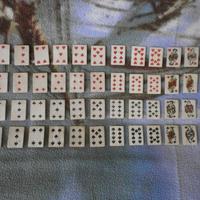 Antico mazzo di 52 CARTE da.Gioco PIEMONTESI