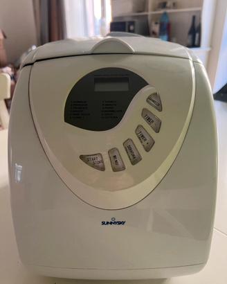 macchina SUNNYSKY- pane, pizza e marmellata