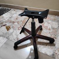 Base per sedia da ufficio con pistone