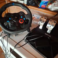 Logitech Volante/pedali Ps5