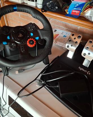Logitech Volante/pedali Ps5