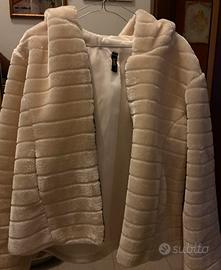 Giubbotto in pelliccia bianco