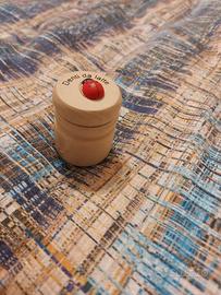 Contenitore dentini da latte in legno