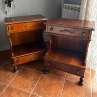 Coppia Comodini Vintage in LEGNO 