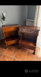 Coppia Comodini Vintage in LEGNO 
