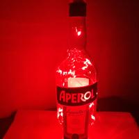 Lampada bottiglia Aperol