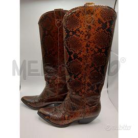 STIVALI DONNA PITONATI PELLE JEFFREY CAMPBELL