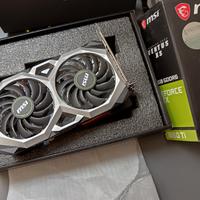SCHEDA VIDEO MSI GTX 1660 Ti OC 6GB DDR6