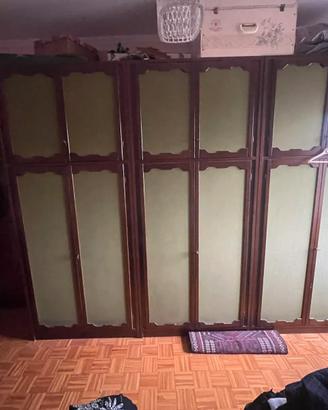 Camera da letto: armadio 6 ante, comò e comodino