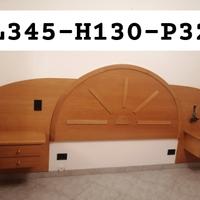 Testata letto matrimoniale 