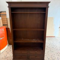 Libreria in legno massello