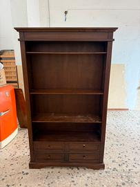 Libreria in legno massello