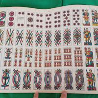 Foglio carte da gioco Napoletane