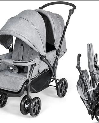 Passeggino gemellare 