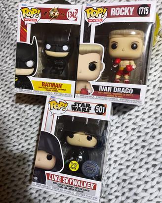 Lotto funko pop film rocky ivan drago star wars