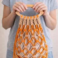 Borsa macrame 