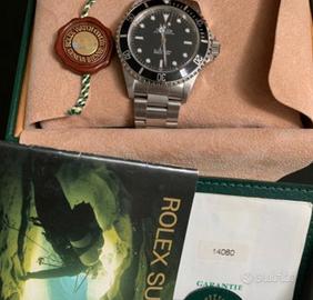 Rolex submariner 14060 only swiss full set
